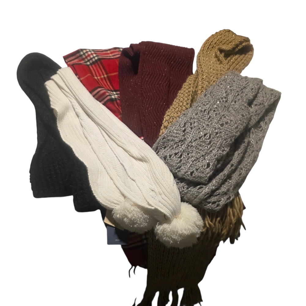 Cozy Knit Scarf Collection Bundle